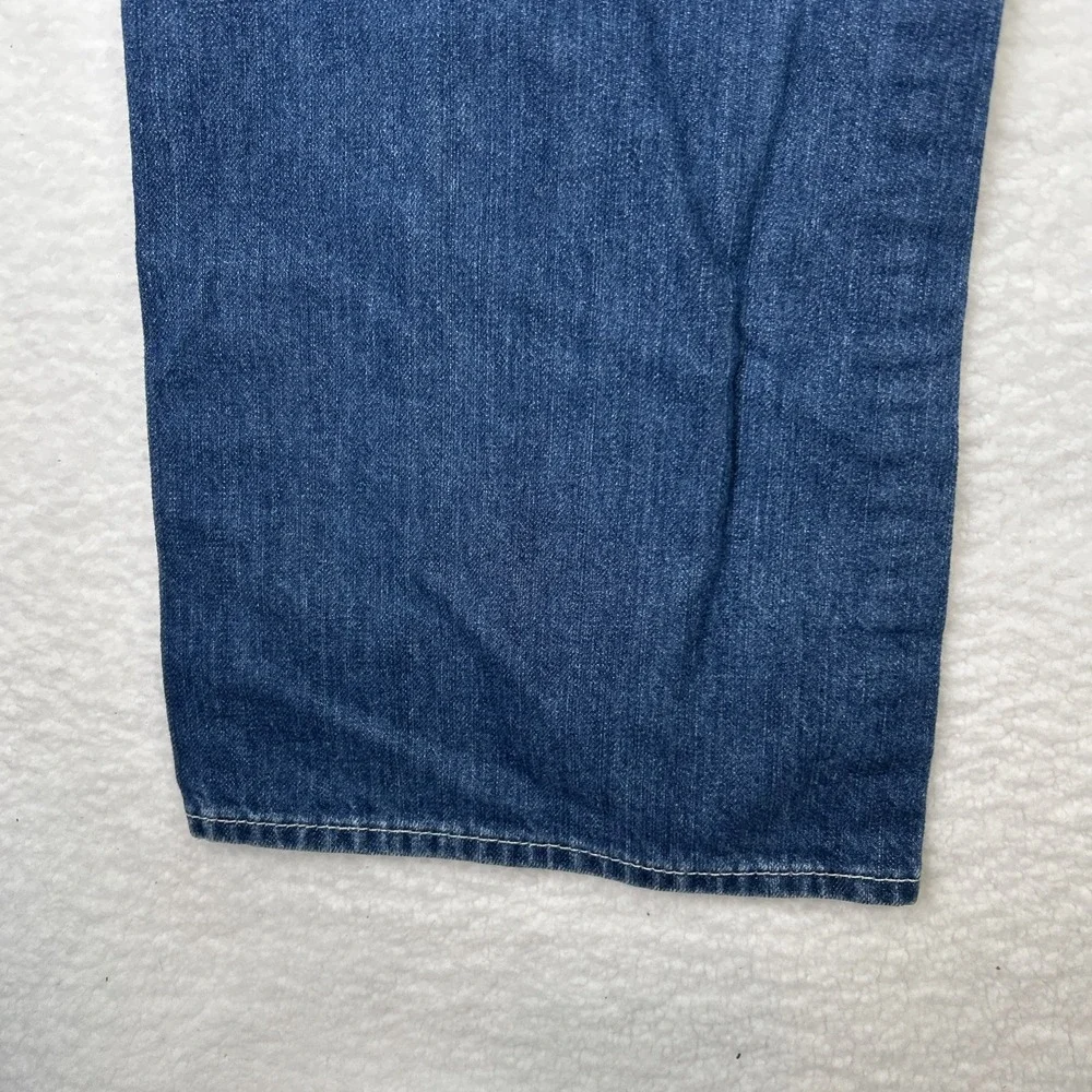 TRUE RELIGION JEANS Straight WFLPS Red Stitching Sz 42 (43x34).
